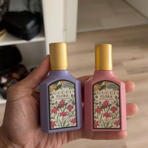 Gucci Flora Perfume Duo in Pink and Purple